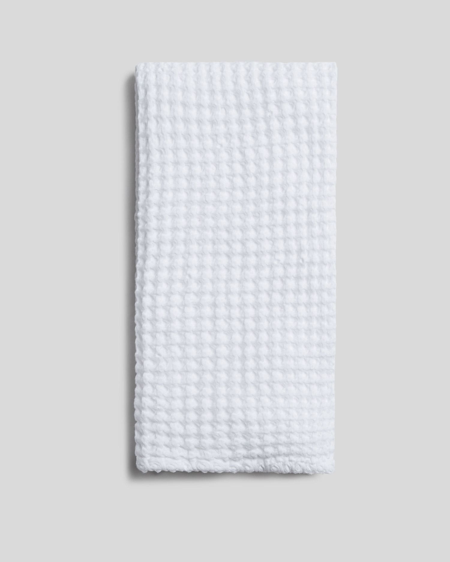 Waffle Towels in White by Parachute Home — view 6