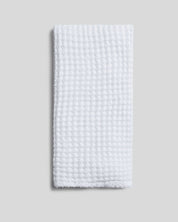 Waffle Towels in White by Parachute Home — view 6