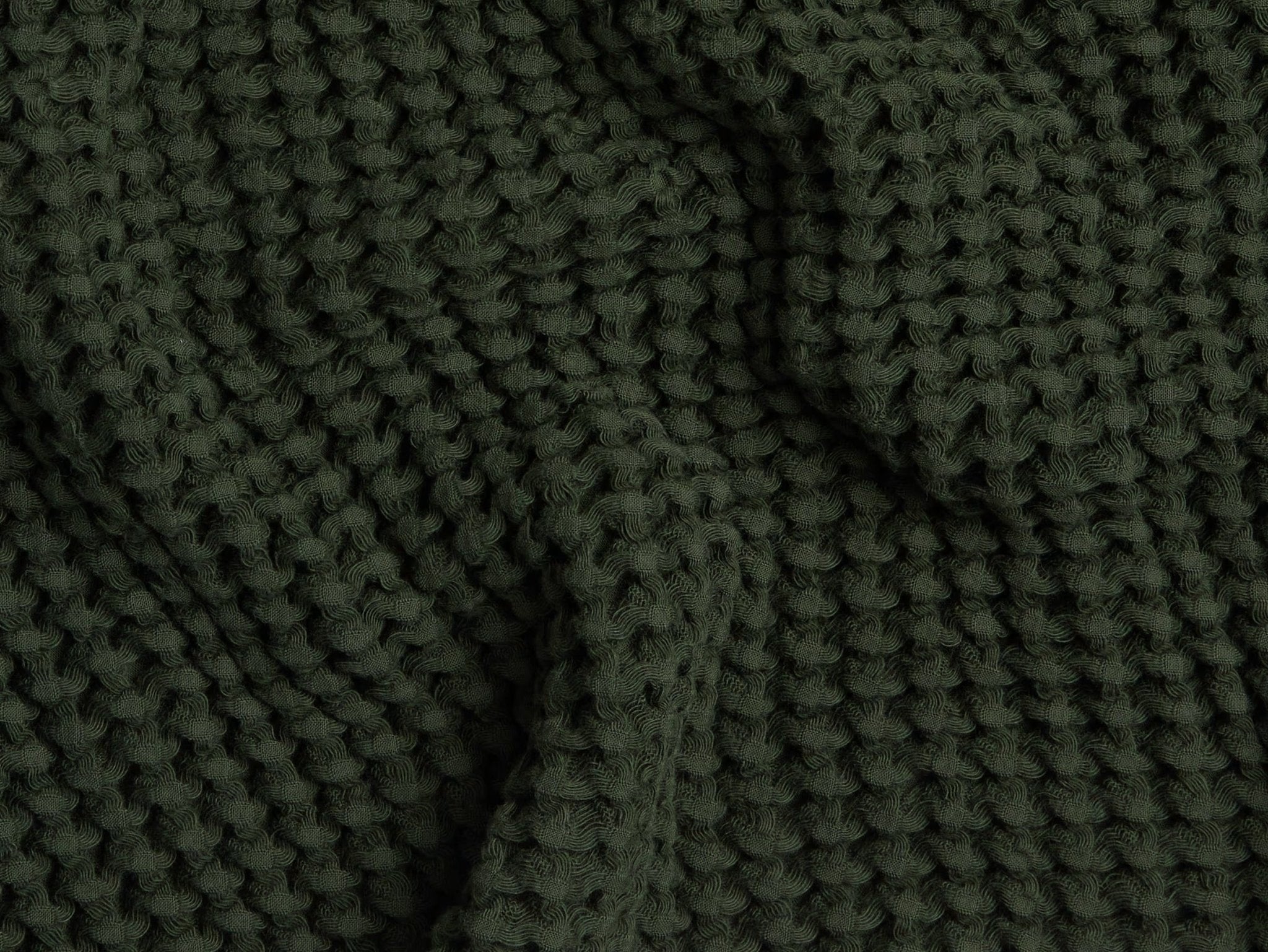 Waffle Towels | Evergreen - Pretti.Cool