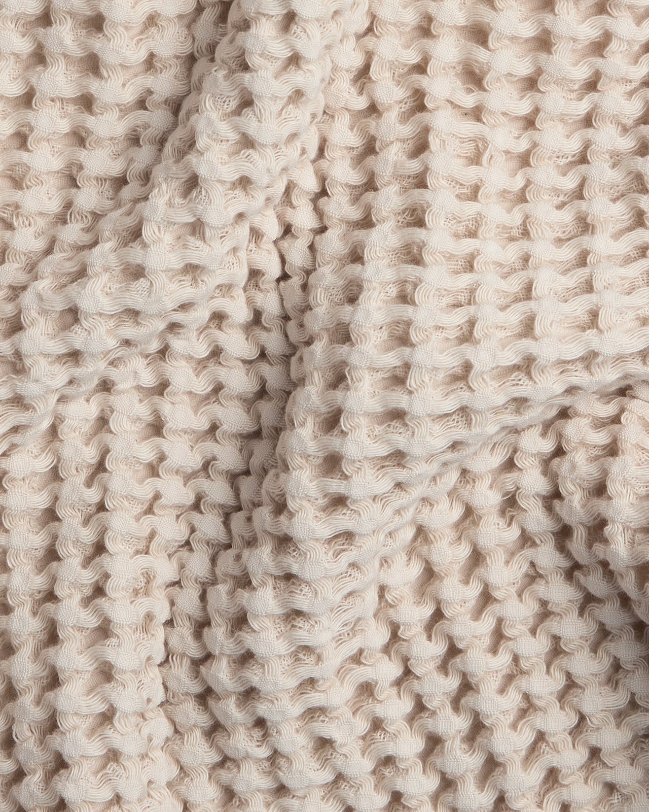 Waffle Towels in Bone by Parachute Home — view 3