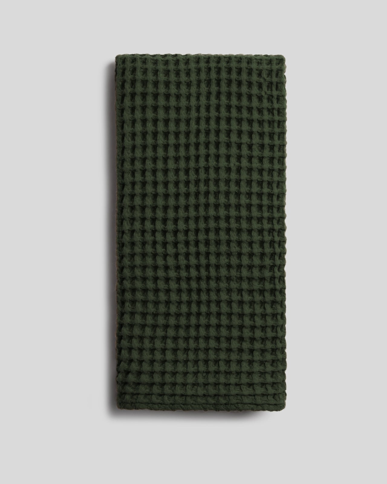 Waffle Towels in Evergreen by Parachute Home — view 4
