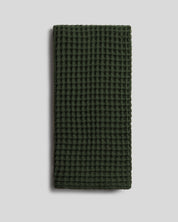 Waffle Towels in Evergreen by Parachute Home — view 4