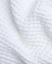 Waffle Towels in White by Parachute Home — view 3
