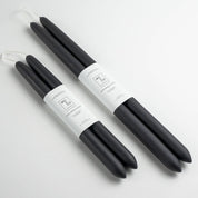 Hand-Dipped Tapers | Charcoal - pretti.cool