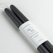 Hand-Dipped Tapers | Charcoal - pretti.cool