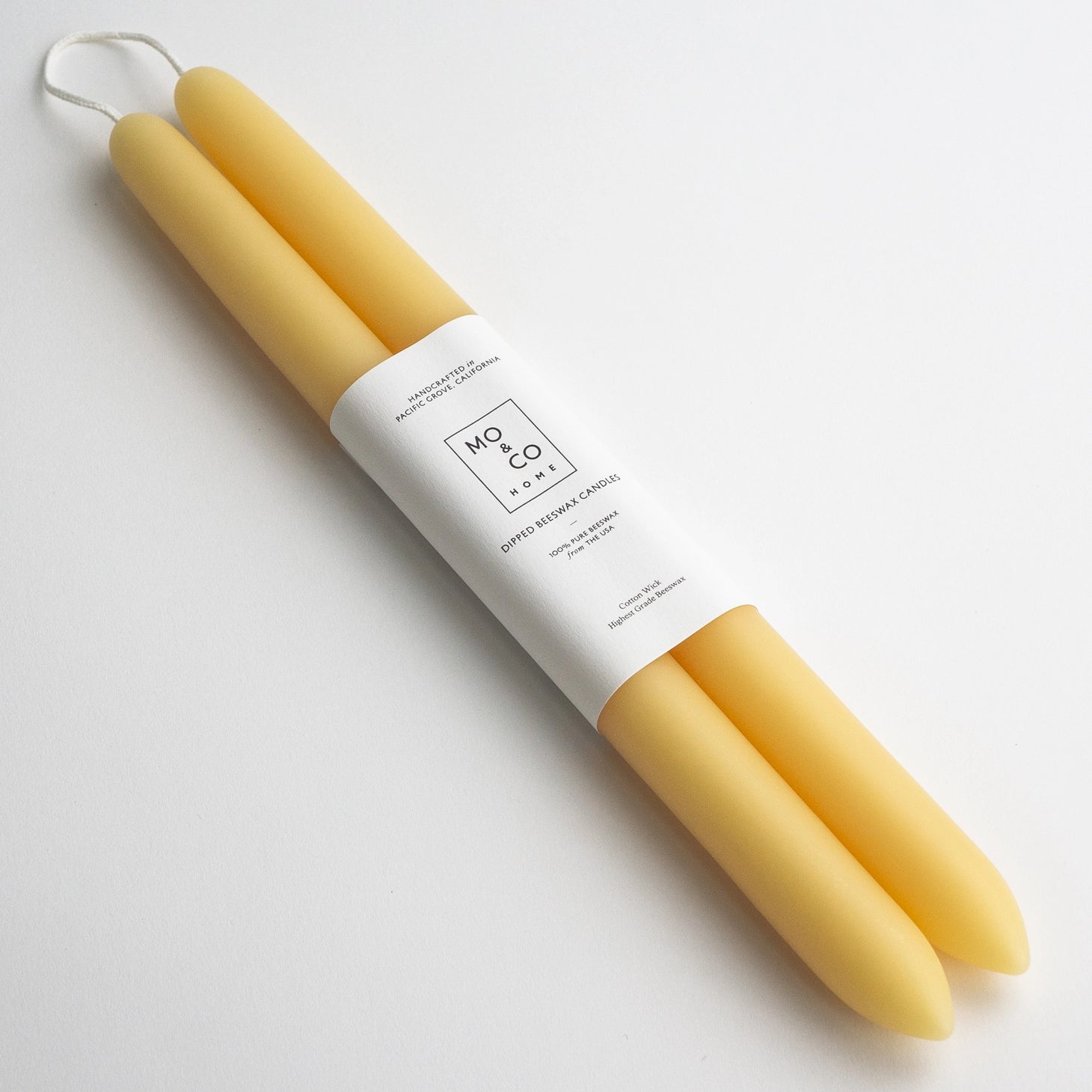 Hand-Dipped Tapers | Natural Gold - pretti.cool