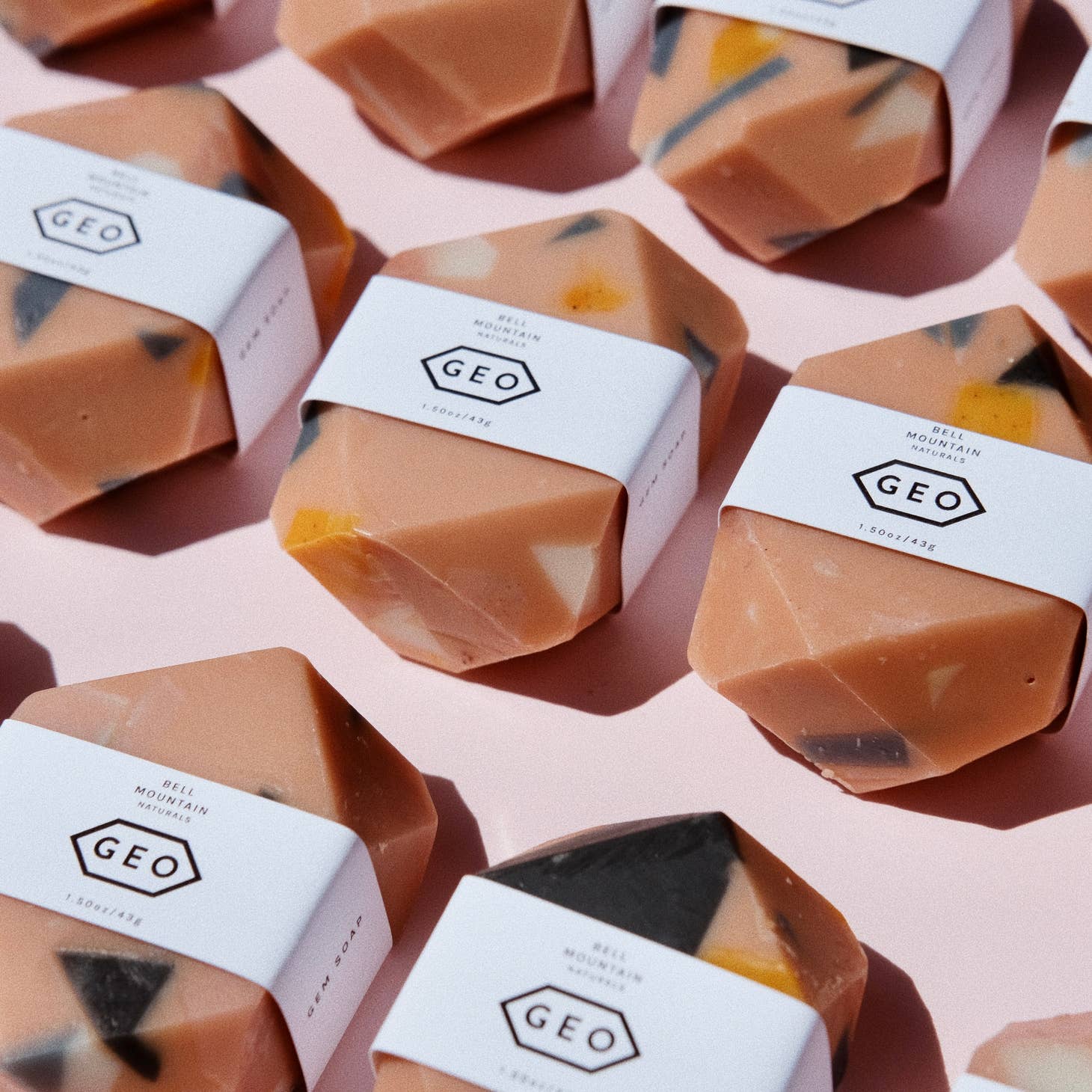 Mini Gem Soap | Pink Terrazzo - pretti.cool