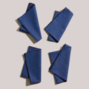 Linen Napkins, Set of 4 | Sapphire - pretti.cool