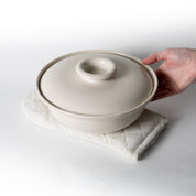 Oven Mitt Trivet | White Terrazzo - pretti.cool