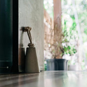Door Stop | White Terrazzo - pretti.cool