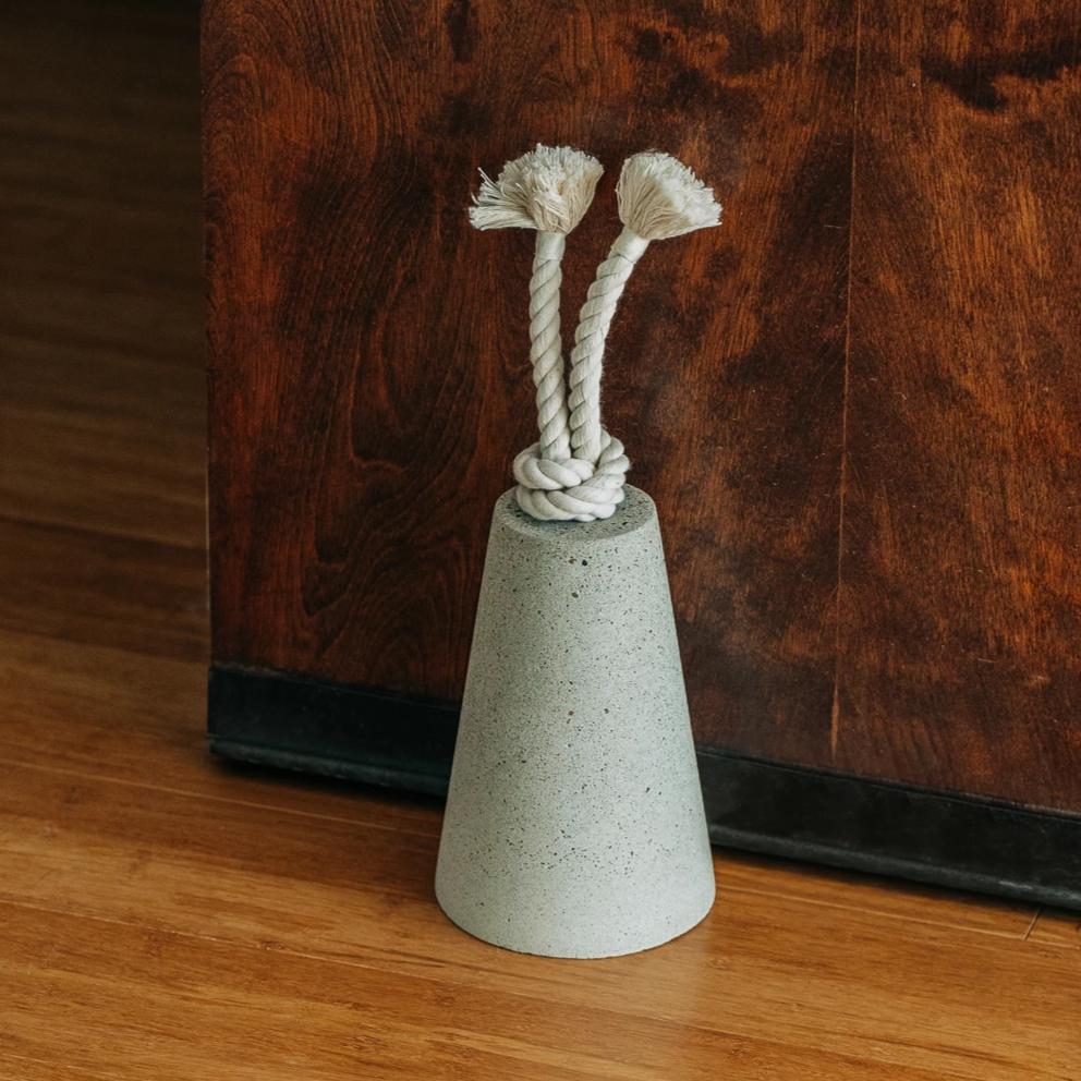 Door Stop | Natural Terrazzo - pretti.cool
