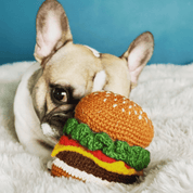 Hamburger Dog Toy - pretti.cool