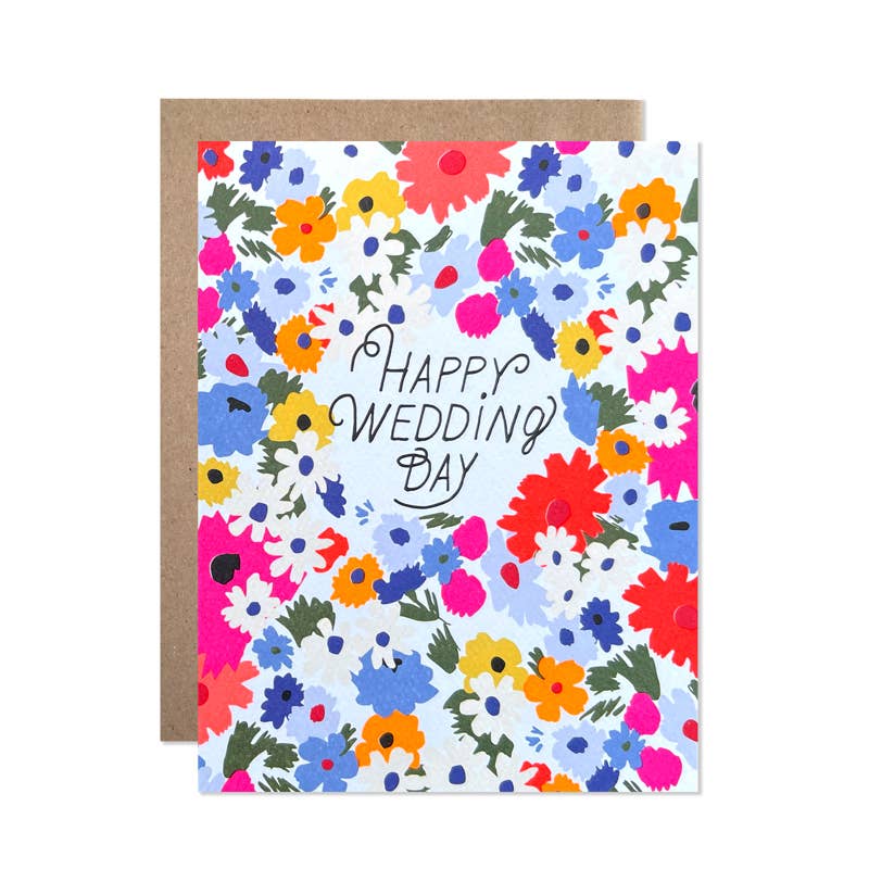Martha's Garden Wedding Card - pretti.cool