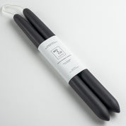 Hand-Dipped Tapers | Charcoal - pretti.cool