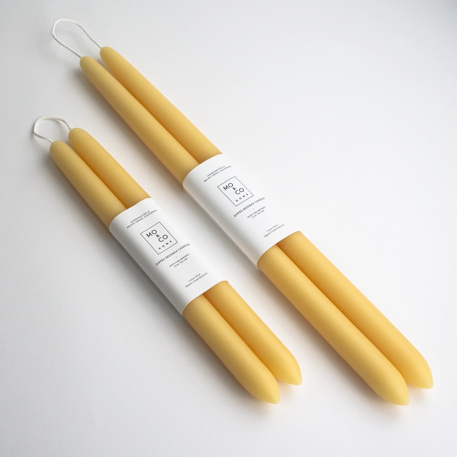 Hand-Dipped Tapers | Natural Gold - pretti.cool