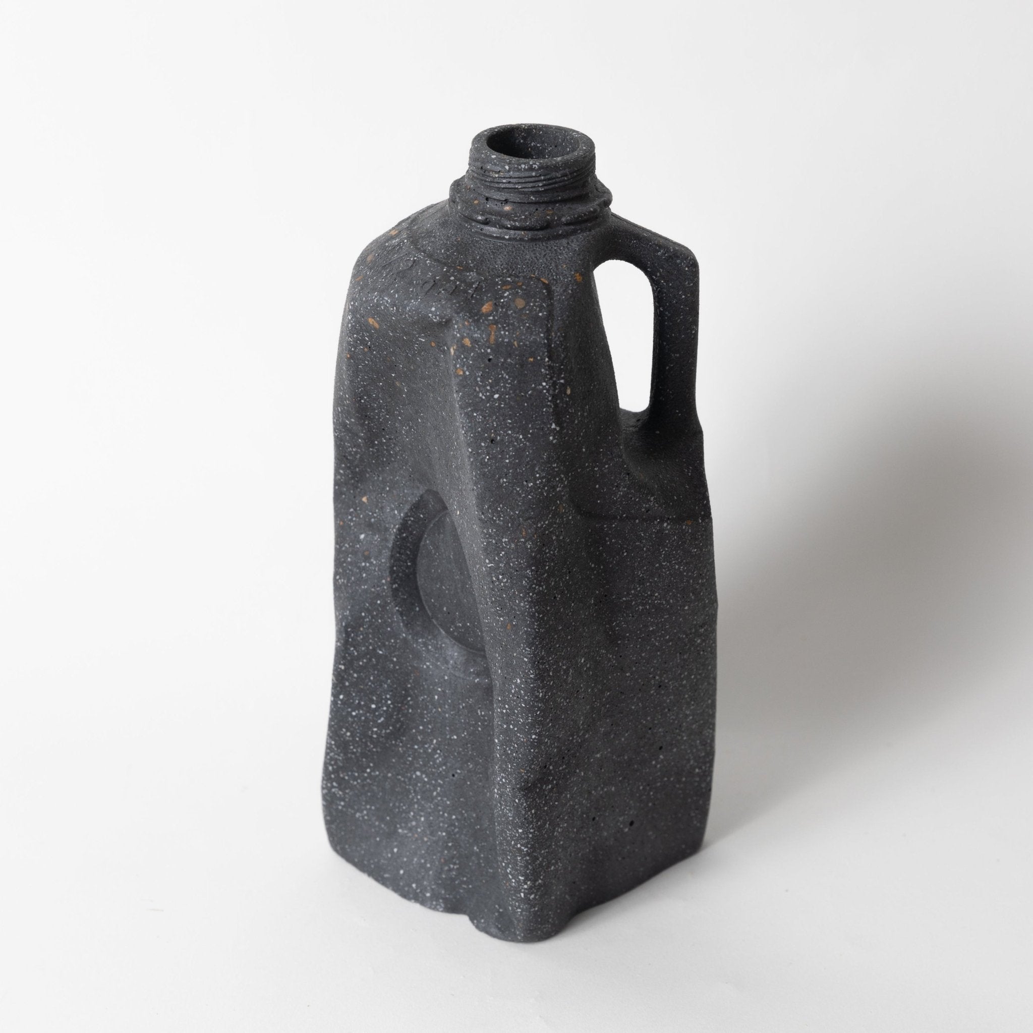 Milk Jug Vase | Black Terrazzo - pretti.cool
