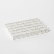 Soap Dish | White Terrazzo - pretti.cool