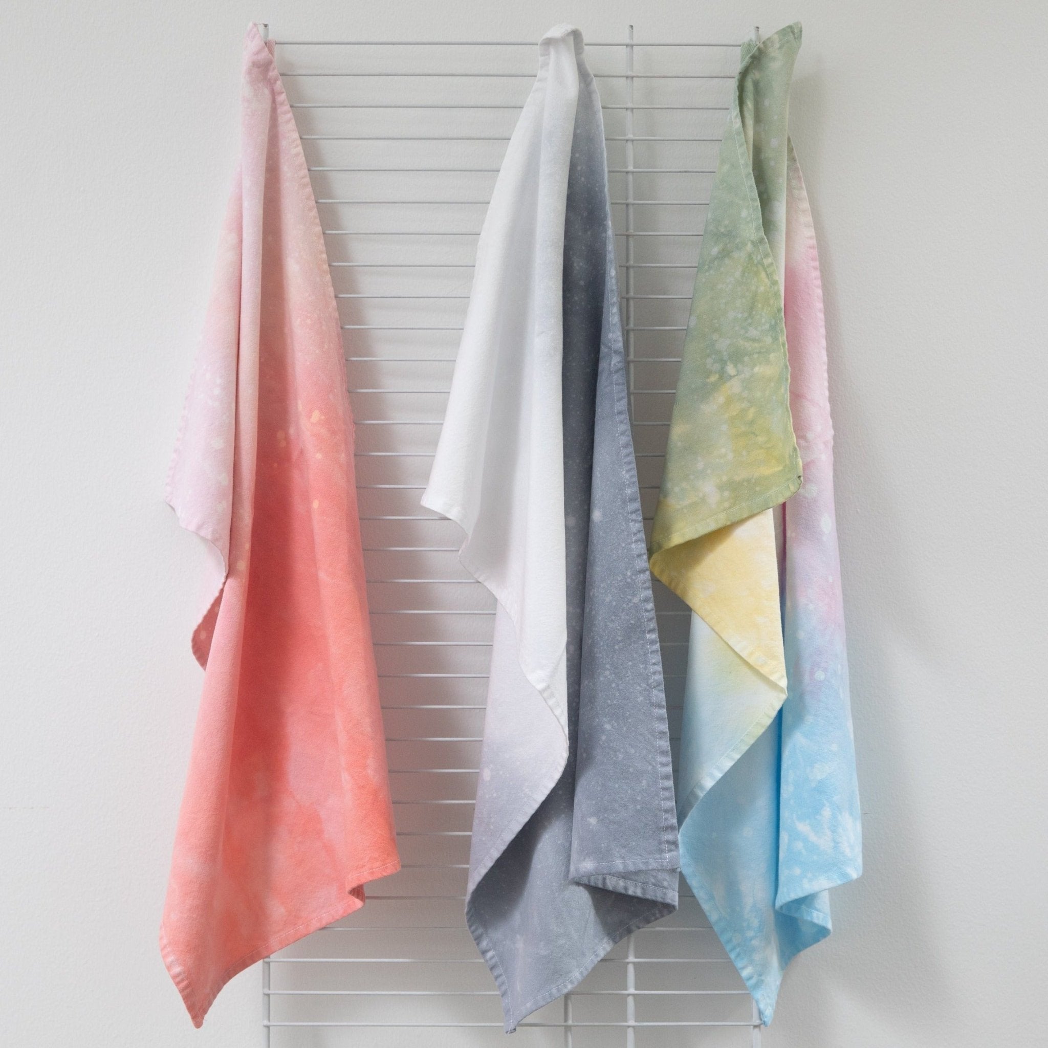 Hand Dyed Tea Towels - pretti.cool