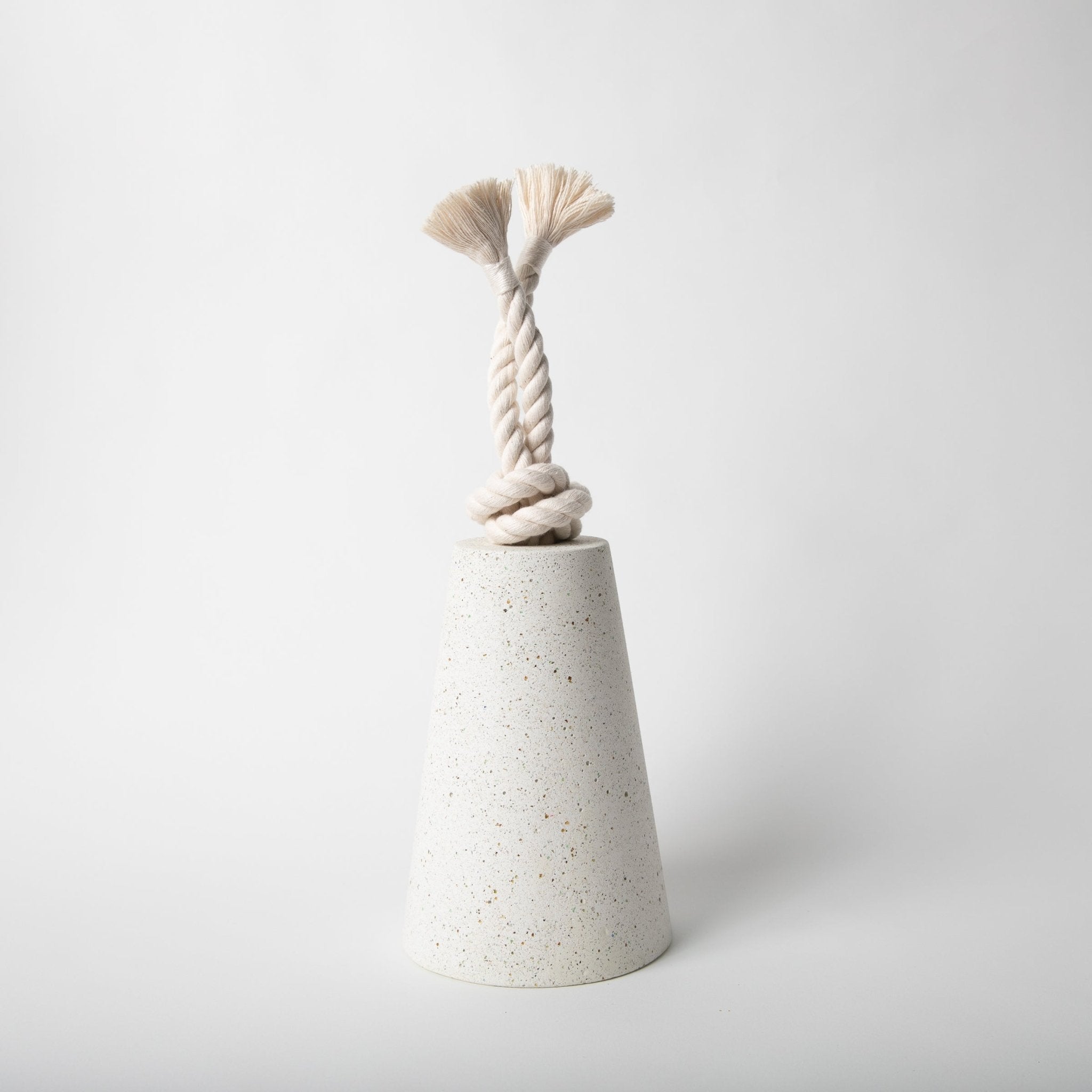Door Stop | White Terrazzo - pretti.cool