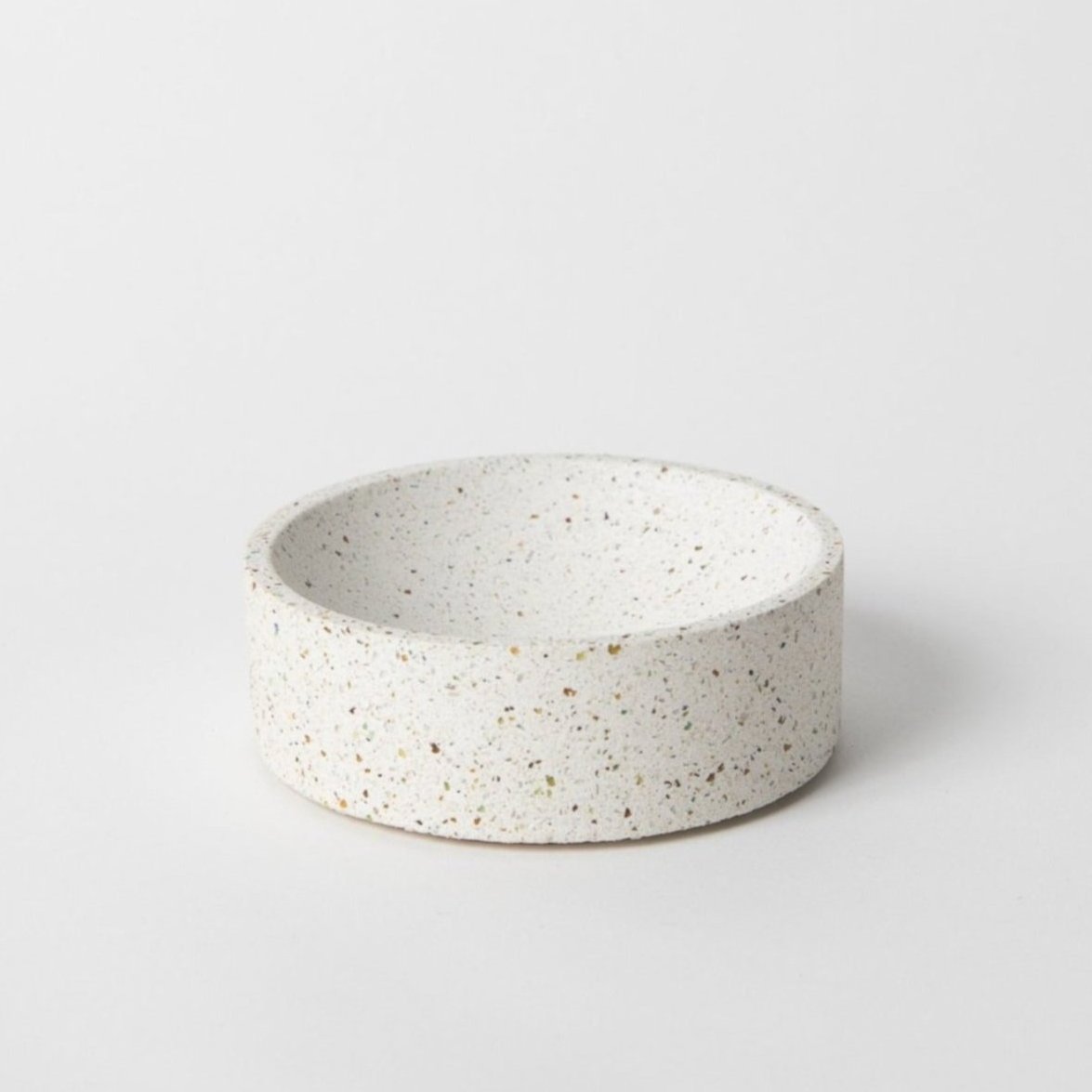 4" Catch-All | White Terrazzo - pretti.cool