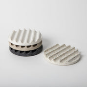 Coaster Set | Terrazzo Grey Scale - pretti.cool