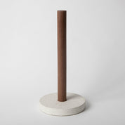 Paper Towel Holder | White Terrazzo - pretti.cool