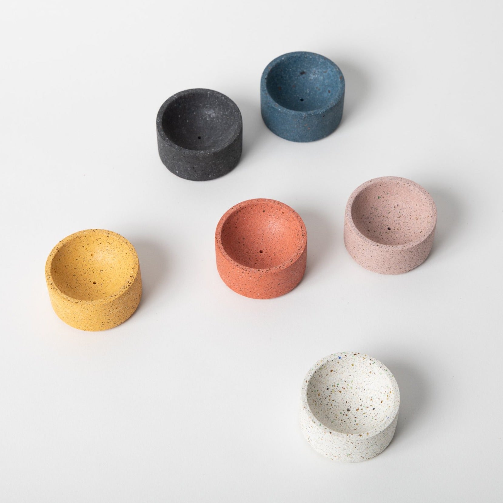 Round Incense Holder | Lilac Terrazzo - pretti.cool