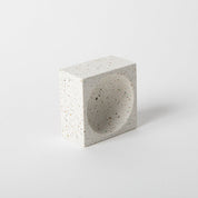 Square Incense Holder | White Terrazzo - pretti.cool
