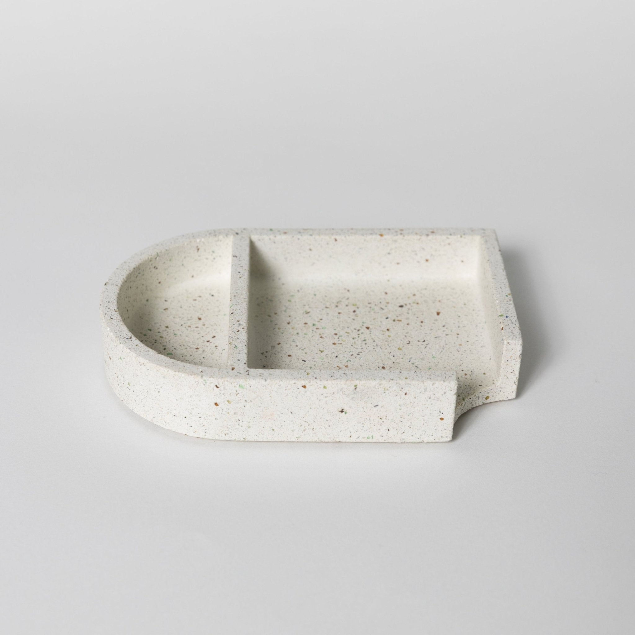 Sticki Note Holder | White Terrazzo - pretti.cool