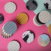 Coaster Set | Terrazzo Grey Scale - pretti.cool