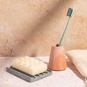 Soap Dish | Light Blue Terrazzo - pretti.cool